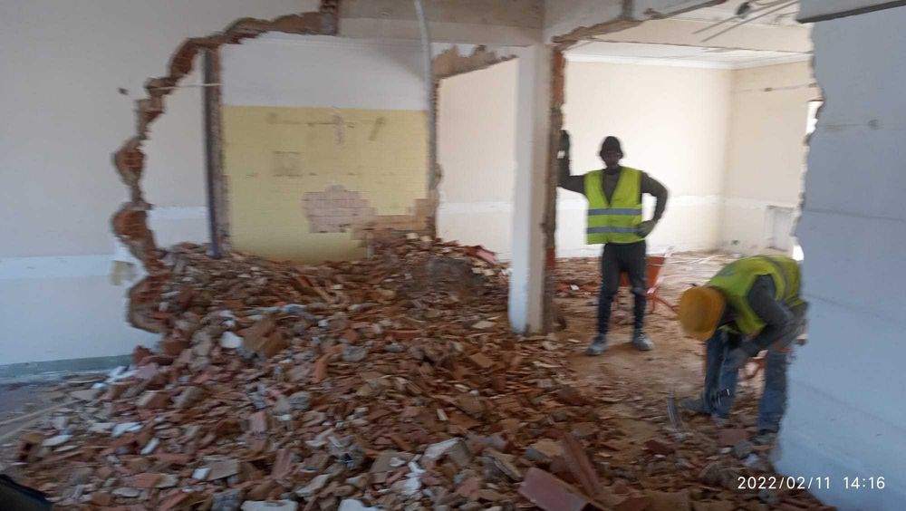 Demolições zona Oeste