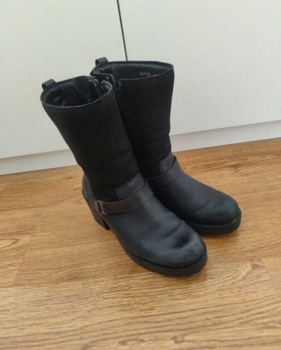 Botas em couro Hush puppies