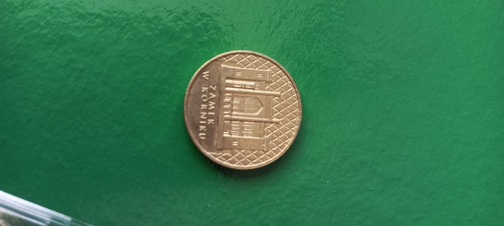 2 zł zamek w Kórnik