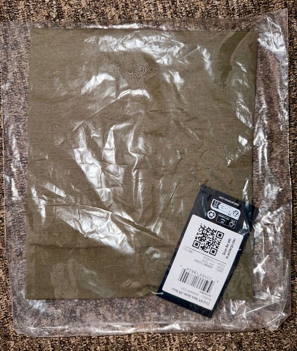 ZESTAW Arcteryx LEAF Cold WX AR Wool: Beanie + Neck Gaiter Crocodile