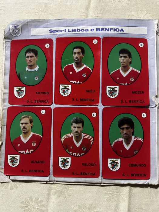 Caderneta epoca 1987/1988