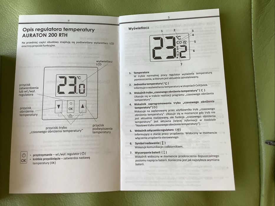 Auraton 200 RTH bezprzewodowy regulator temperatury