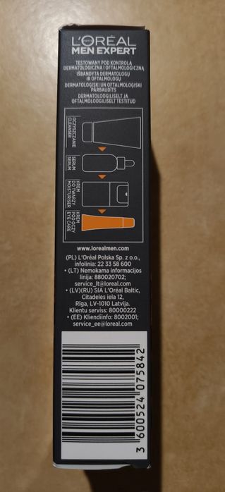 L'Oreal krem pod oczy MEN