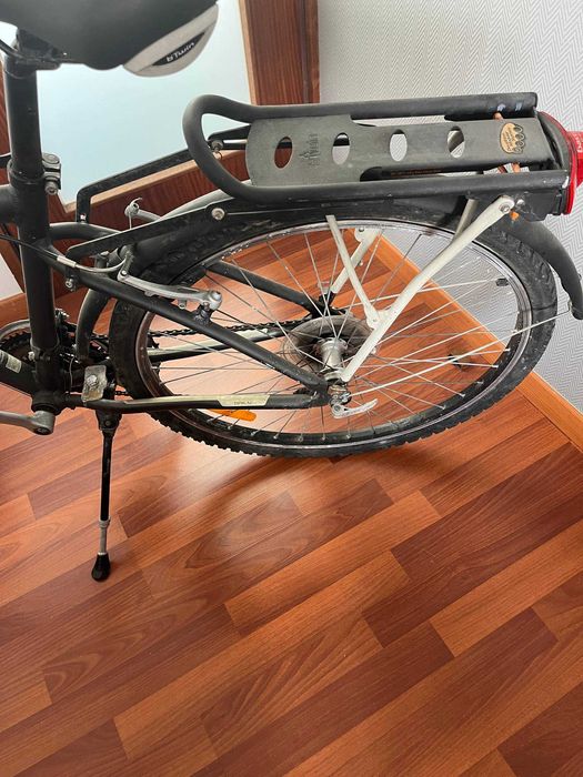 Bicicleta urbana feminina com bagageiro roda 26