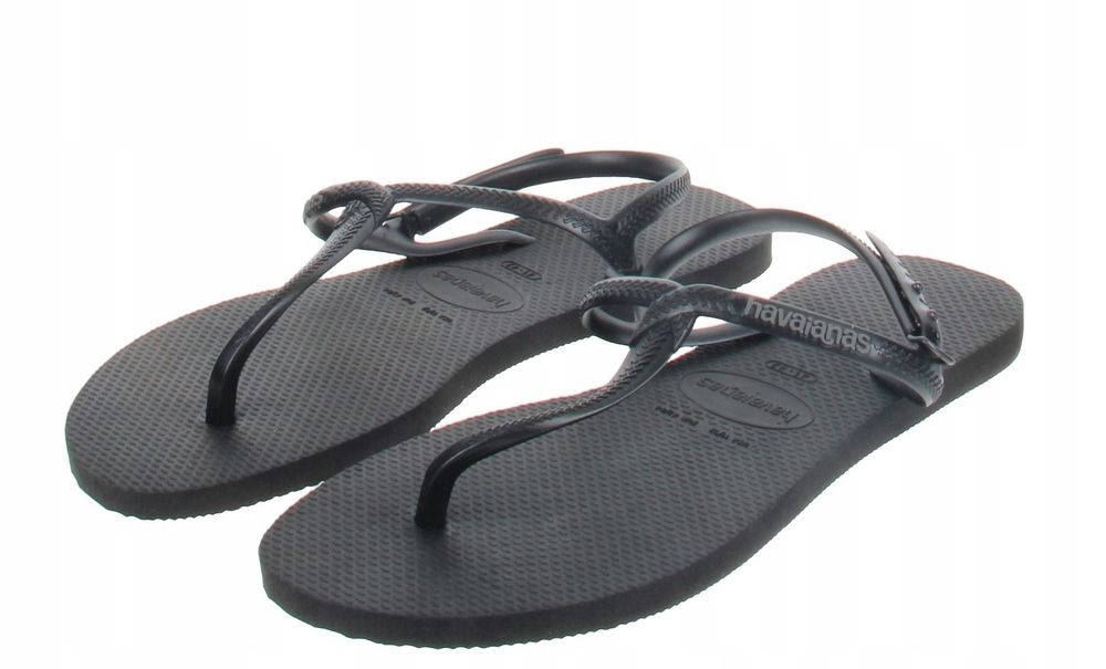 Havaianas sandały damskie czarne na lato 39 1j1a