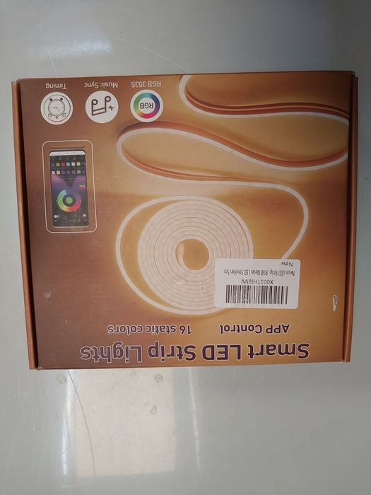 Taśma led neonowa RGB mocniejsza niż inne IP64 5m