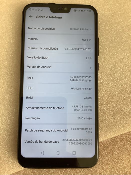 Huawei P20 Lite 64GB