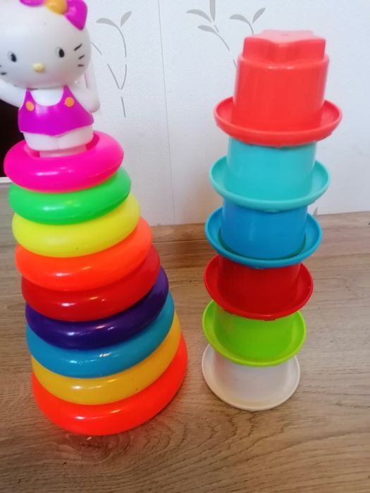 Игрушки детские, сортер, пазлы, пирамидка