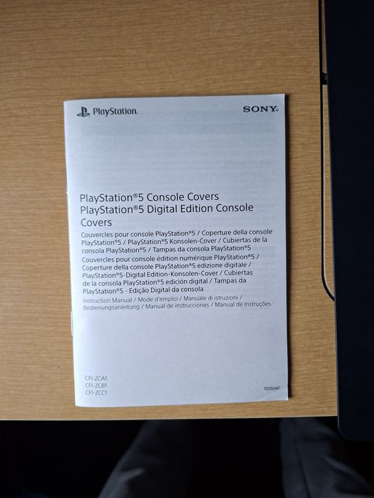 Covers PS5 Slim Digital Midnight Black