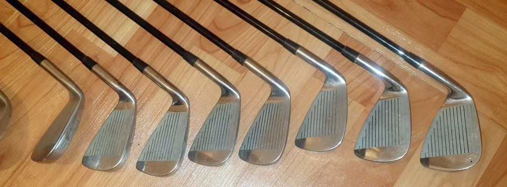 Conjunto de golfe - Ferros HiPPO + Madeira e Wedge Inesis