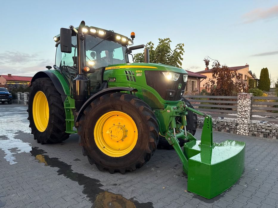 John Deere 6155r z Niemiec  John Deere 6155r 2017 rok z Niemiec 6175r 6195r Fendt716 Fendt718