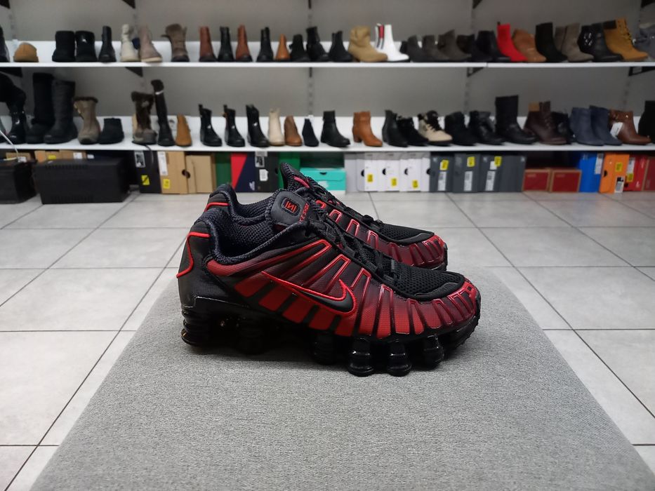 Кросівки чоловічі Nike Shox Tl University Black/Red IF6202-001(Оригі