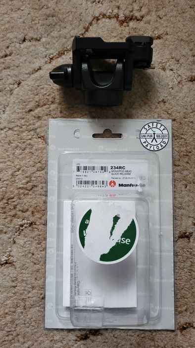 Głowica monopodowa Manfrotto 234RC - bez płytki