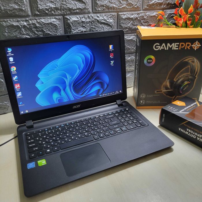 Игровой Acer 4ядра nvidia 2гб батарея 3 часа состояние нового