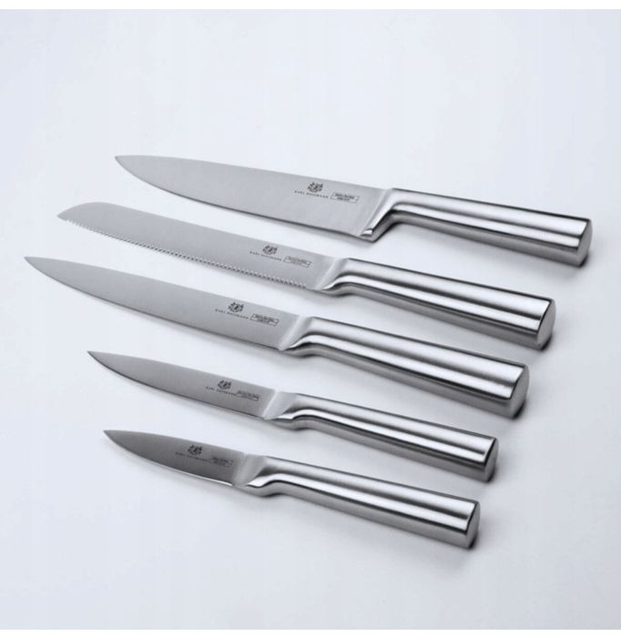 НАБІР КУХОННИХ ножів, гострі, сталеві 5 шт