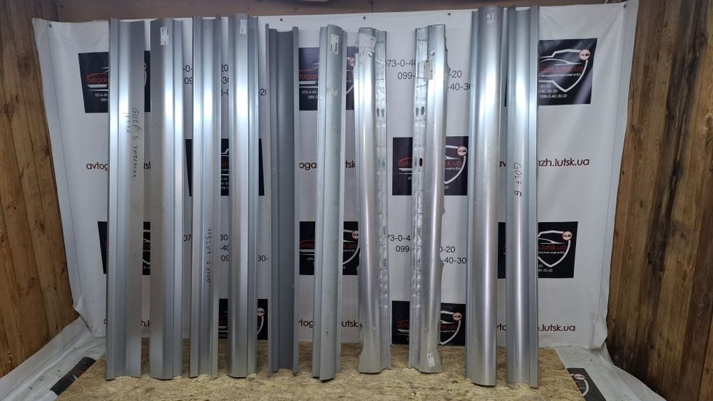 Поріг Golf 6 Поріг Golf 5 Поріг Golf 4 Порог Golf накладка порога Golf