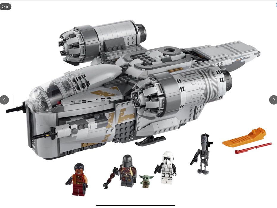 Lego The Razor Crest (The Mandalorian Bounty Hunter Transport) 75292