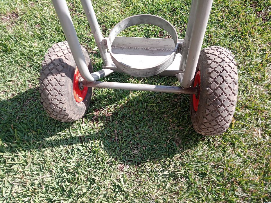 Carrinho de mão transporte garrafas ou outros materiais