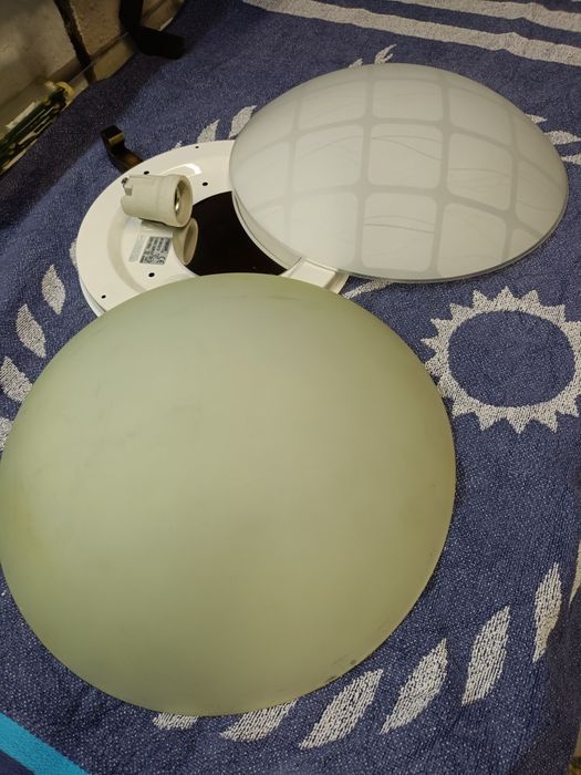 Lampa Kinkiet dwa klosze!