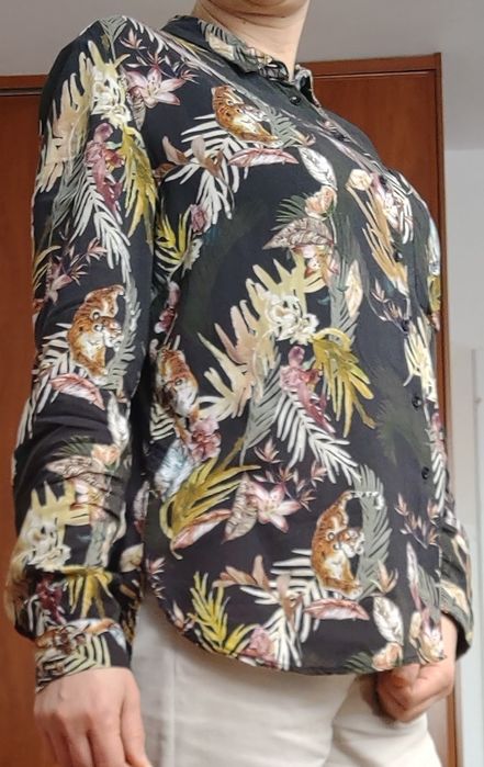 Piękna koszula wiosenna dżungla Reserved 38
