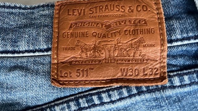 Jeansy męskie Levis