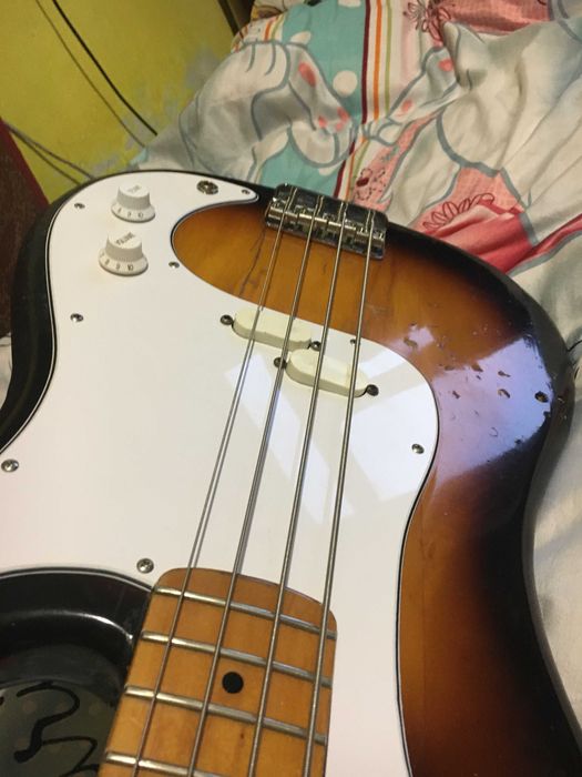Бас гитара Squier Bullet Bass 1984 Japan (SQ serial)