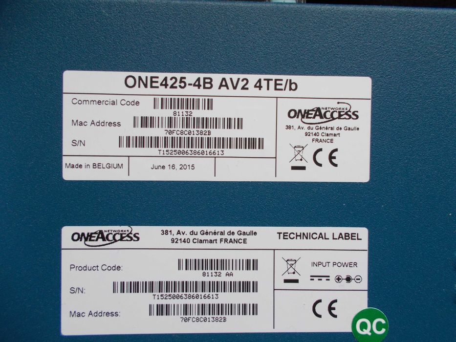 Router profesjonalny Oneaccess 425 (OS5) firmy Ekinops, używany