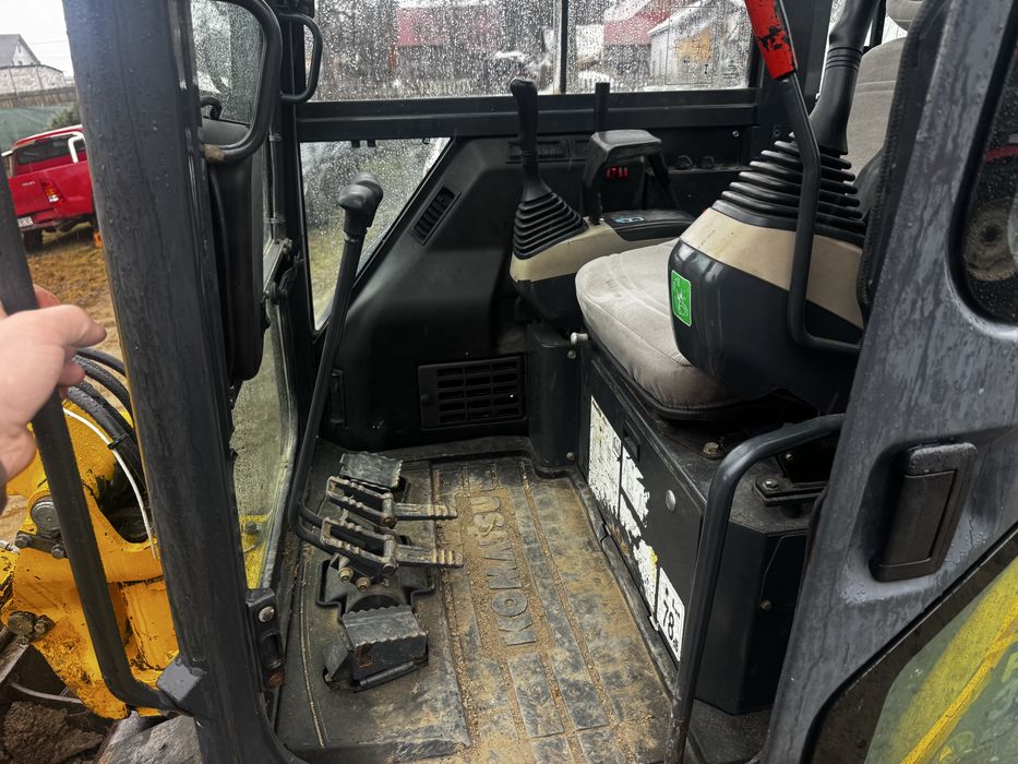 Minikoparka komatsu pc35mr  3.9t  2005r