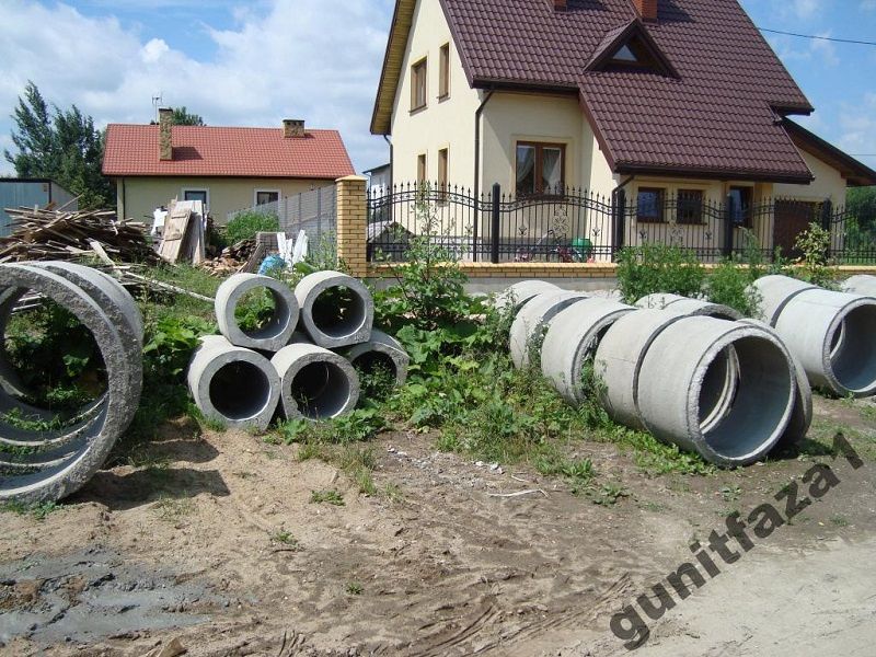 Kręgi betonowe | studzienne | przepustowe | szambo | krąg betonowy