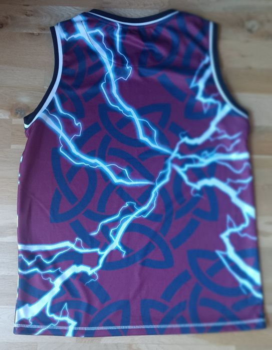 Unikat Koszulka Marvel Avengers Thor Mjölnir Jersey Basketball roz. M