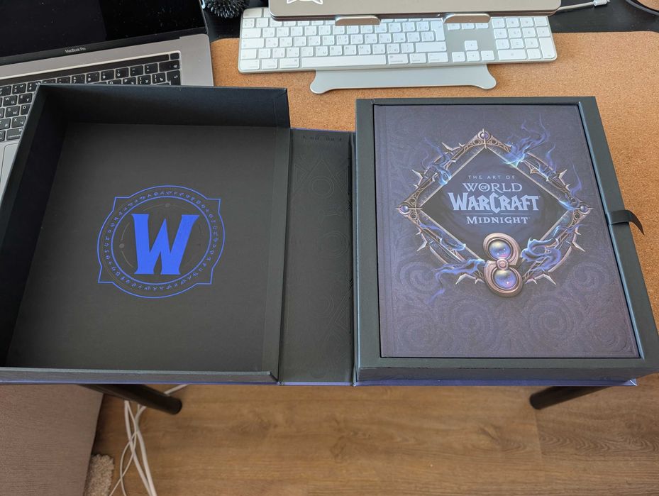 World of Warcraft: Midnight Collector Ed - SÓ ITENS FÍSICOS SEM CHAVE