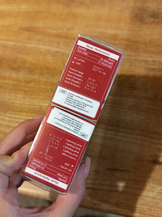 Набір глюкометр Sinocare Safe-Accu 2 + смужки + ланцети