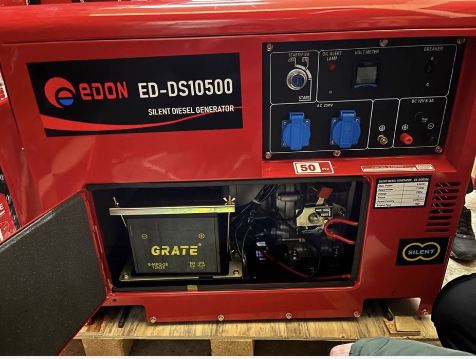 ДИЗЕЛЬНИЙ Генератор! 1 та 3 ФАЗИ! 5кВт, 7кВт, 10кВт!!