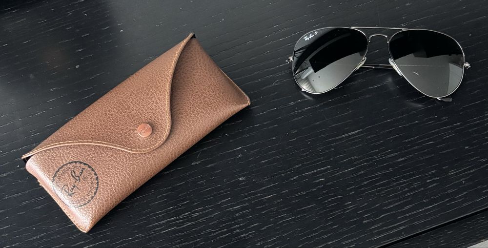Óculos de Sol Ray-Ban Aviator Classic Polarizado Large Metal RB3025 004/58 (NOVOS)
