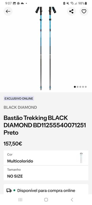 Bastoes / Bordao / marca: black diamond