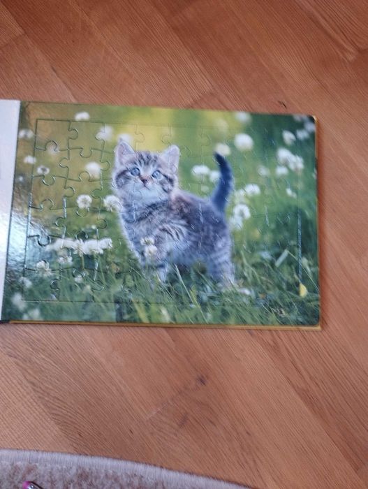 Книга пазл про котиків