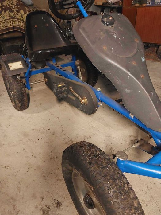 Gokart z przyczepką