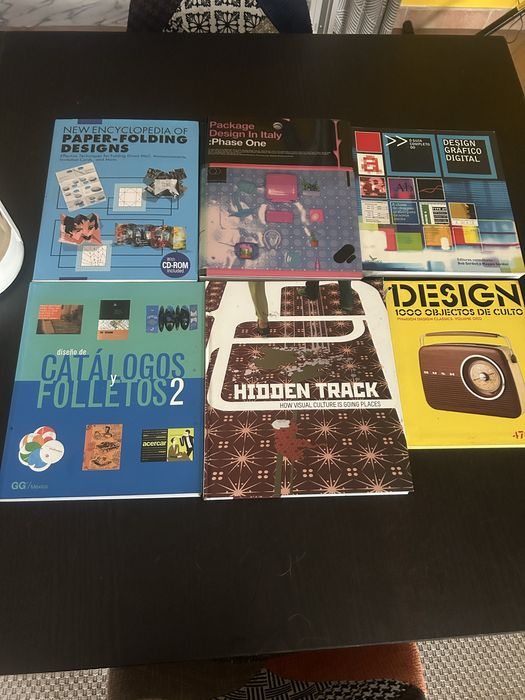 Vendo 6 Livros Design