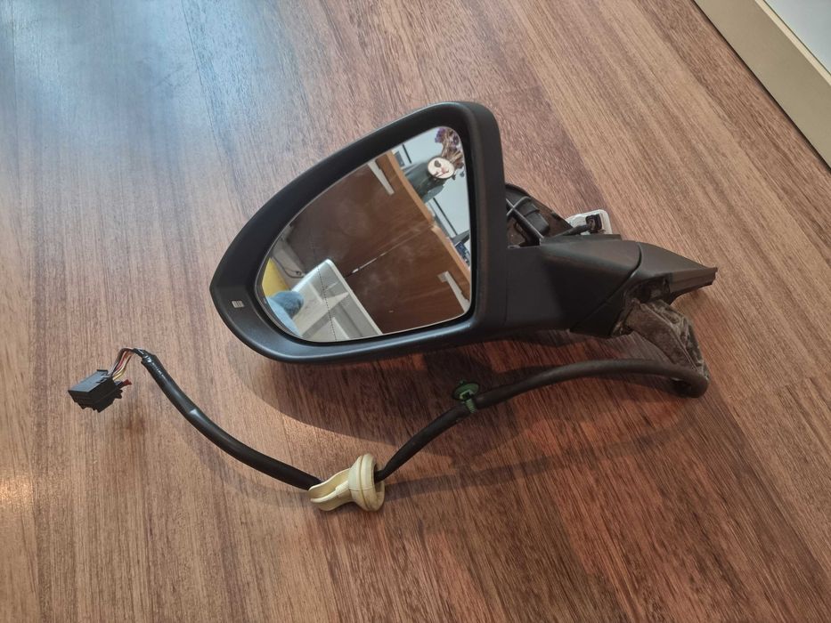 Espelho Retrovisor VW Golf VII 7 Esquerdo Original. Mecânica
