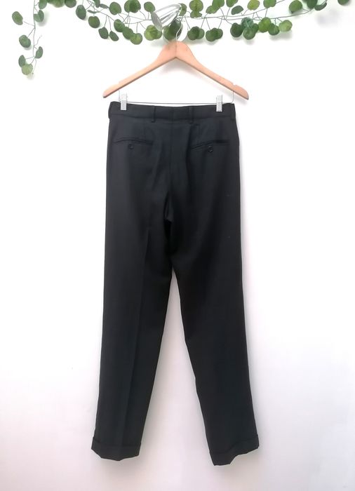 Calças Formais Cinzentas Escuras de Homem