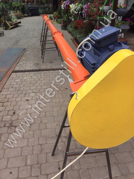 Зернопогрузчик в трубе