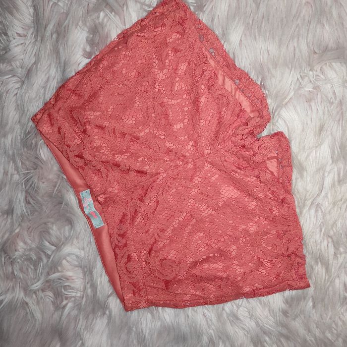 Spodenki koralowe koronka L