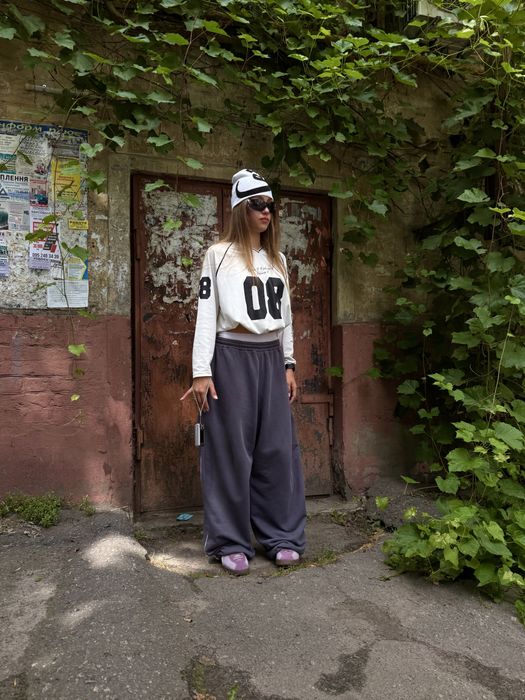 Широкі штани спортивні