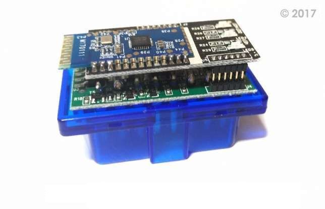 Автосканер ELM327 Bluetooth v1.5 OBDII адаптер сканер диагностика Арт3