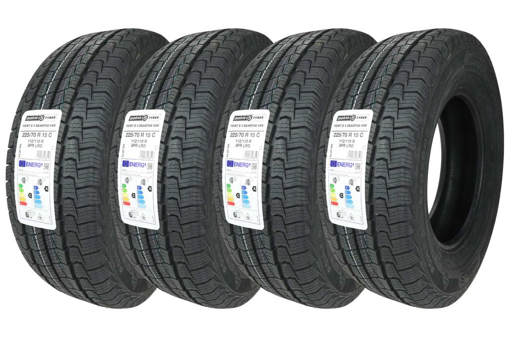 Opony całoroczne 225/70R15C 112/110R Point S TYRES prod. Continental