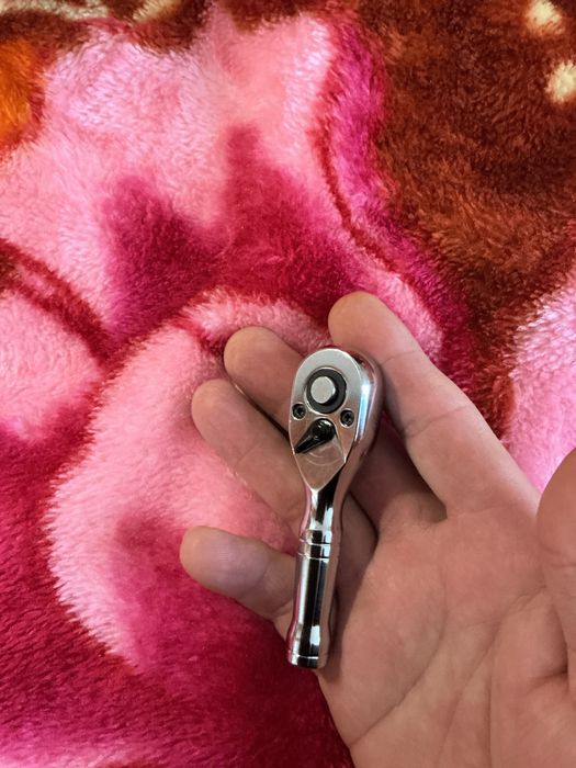 Нова підсилена високоміцна високоякісна трещотка 1/4 хром ванадієва