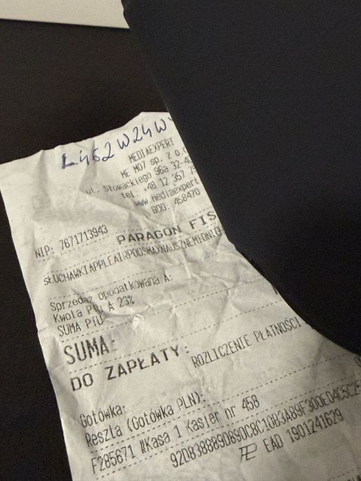 Airpods max usb C gwarnacja.