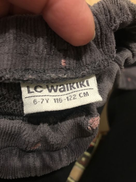 Турецькі весняно- осінні лосіни, джегінси LC Waikiki ріст 116-122