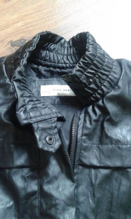 Zara Basic nowa kurtka skórzana r.L