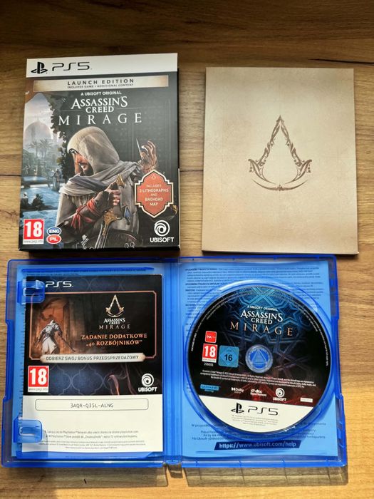 Assasin creed mirage launch edition ps5